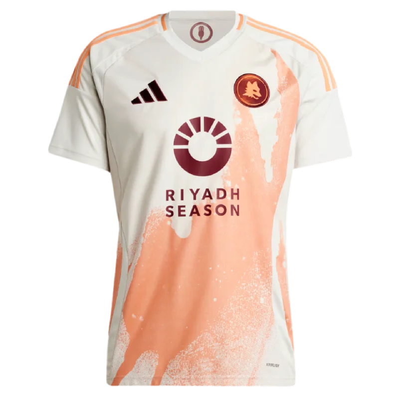 Football Jersey With Freshman Fit-Adidas AS Roma 24/25 Away Jersey