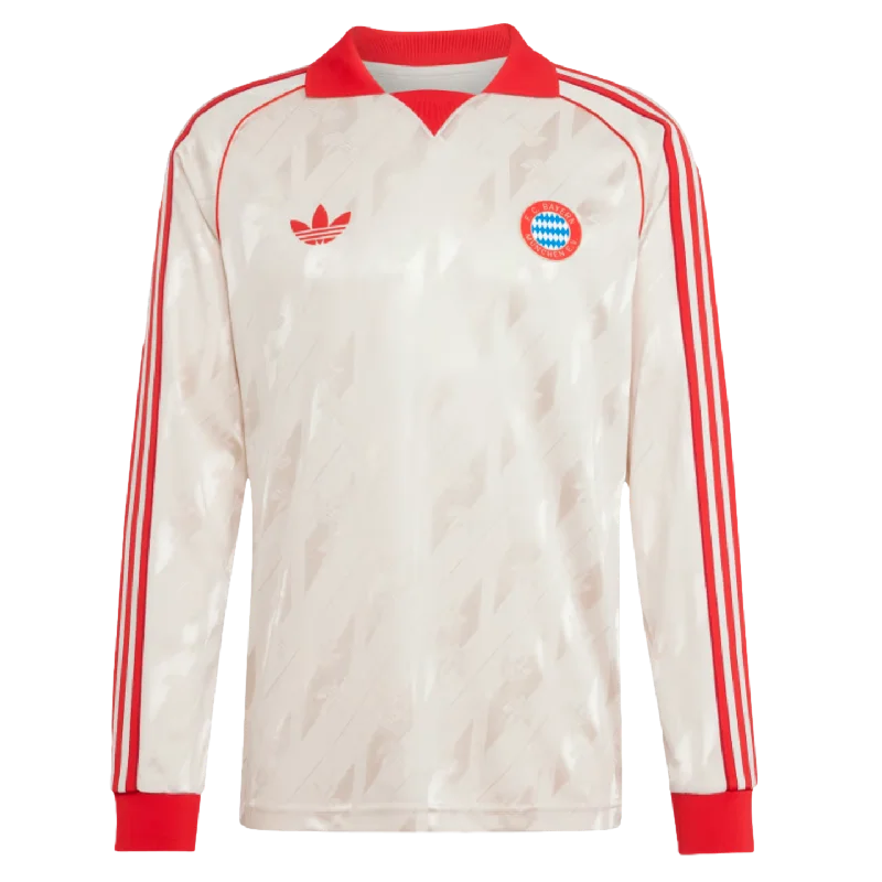 Football Jersey For Comeback Seasons-Adidas Bayern Munich Lifestyler Jersey