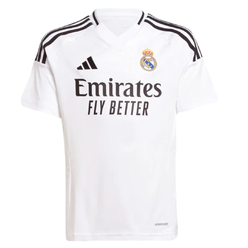 Football Jersey For Windy Days-Adidas Real Madrid 24/25 Youth Home Jersey