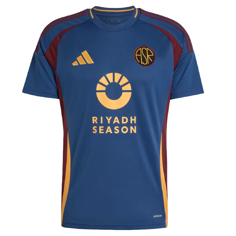 Football Jersey For Sweat Management-Adidas AS Roma 24/25 Third Jersey