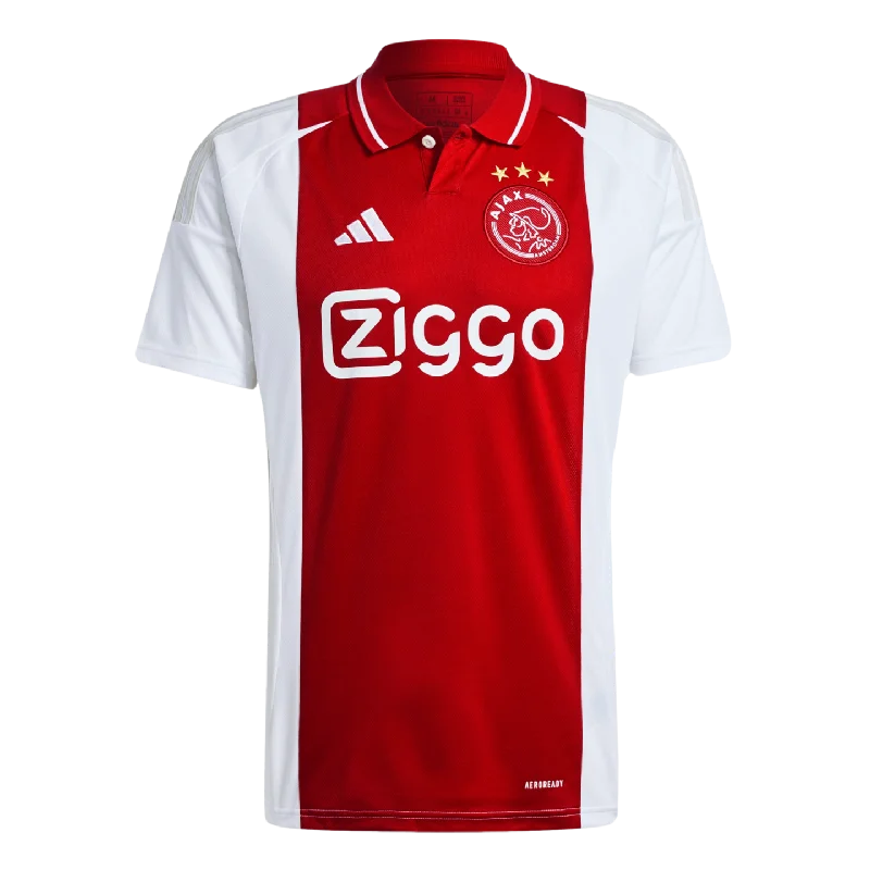 Football Jersey With Upcycled Style-Adidas Ajax 24/25 Home Jersey