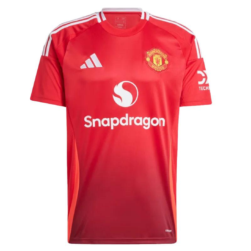 Football Jersey For YouTube Highlights-Adidas Manchester United 24/25 Home Jersey