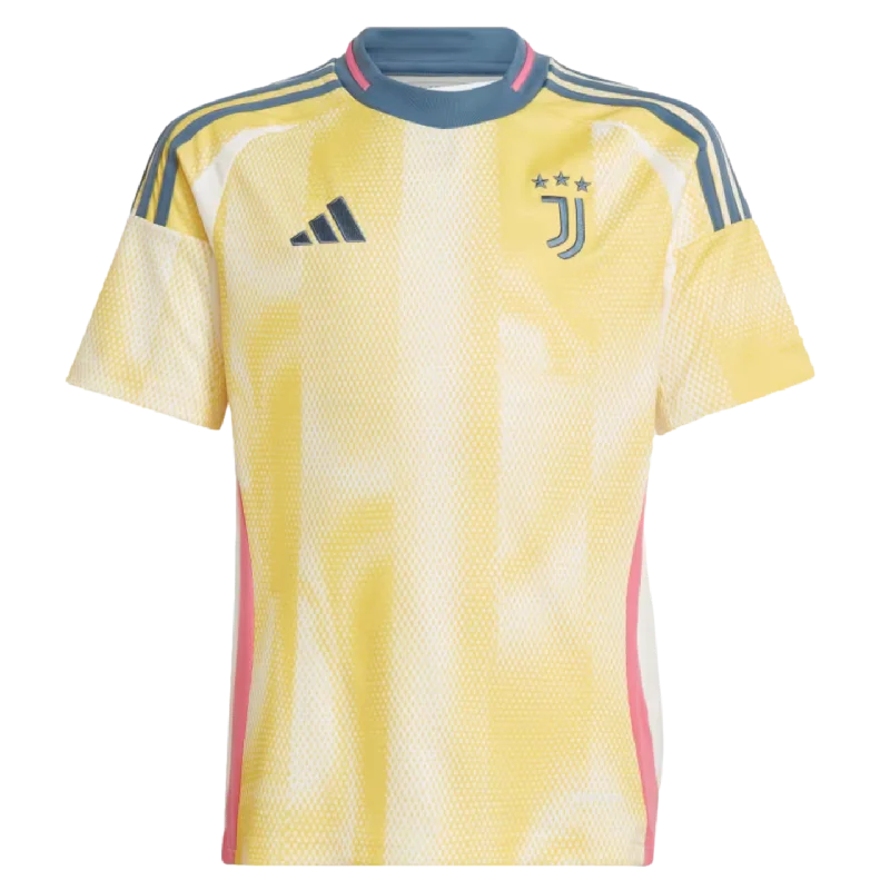 Football Jersey With Buzzer-Beater Vibes-Adidas Juventus 24/25 Youth Away Jersey