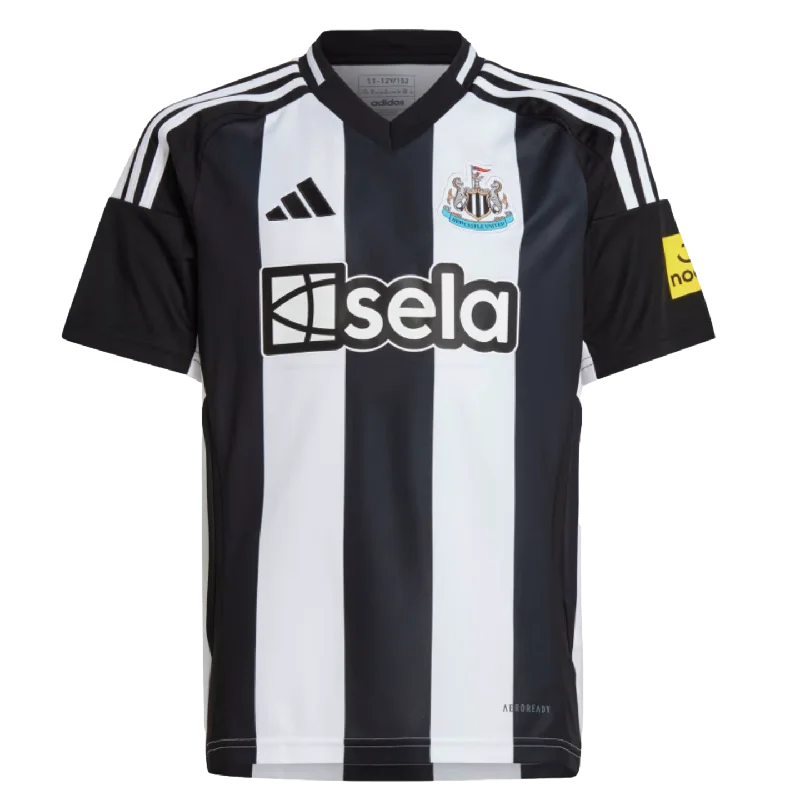 Football Jersey With Festival Looks-Adidas Newcastle United 24/25 Youth Home Jersey