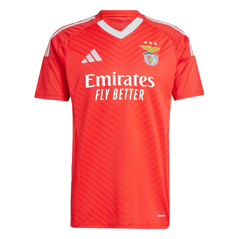 Football Jersey With Faith Designs-Adidas Benfica 24/25 Home Jersey