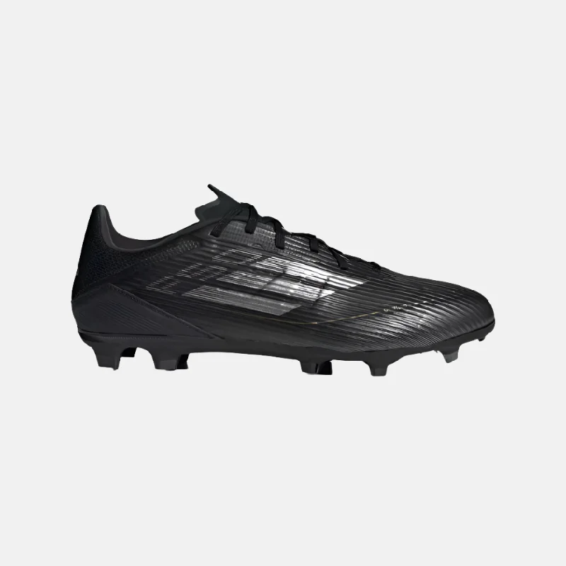 Football Jersey For Fantasy Football-Adidas F50 League Firm/Multi-Ground Football Shoes -Core Black/Iron Metallic/Gold Metallic