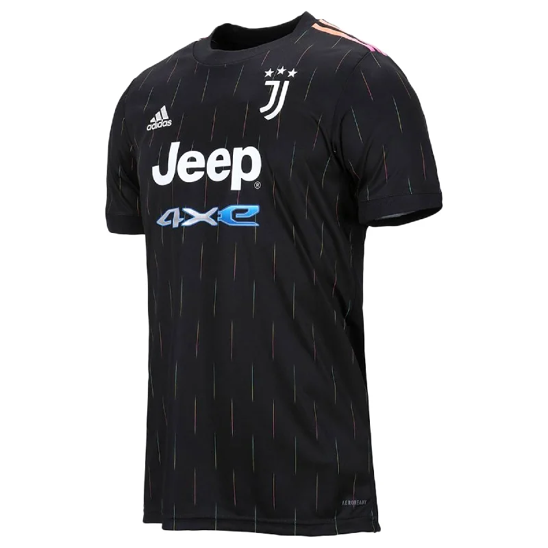 Football Jersey With Fall Classics-adidas Kids Juventus 2021/22 Away Jersey Black/White