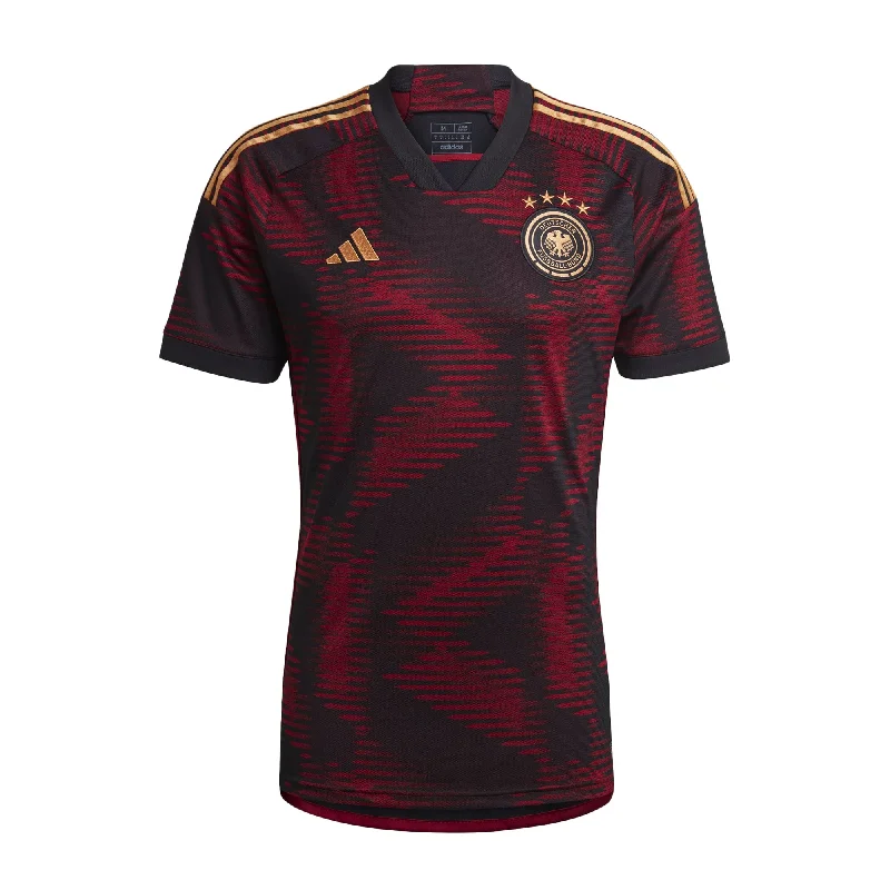 Football Jersey For Bold Futures-adidas Men's Germany 2022/23 Away Jersey Black