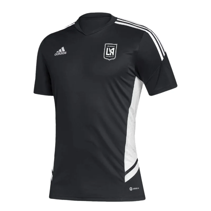 Football Jersey For Referee Fans-adidas Men's LAFC 2022/23 Condivo 22 Jersey Black/White