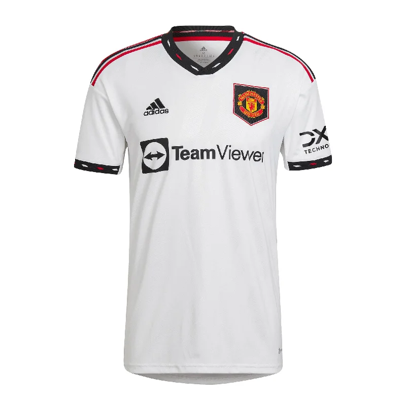 Football Jersey For Flag Football-adidas Men's Manchester United 2022/23 Away Jersey White