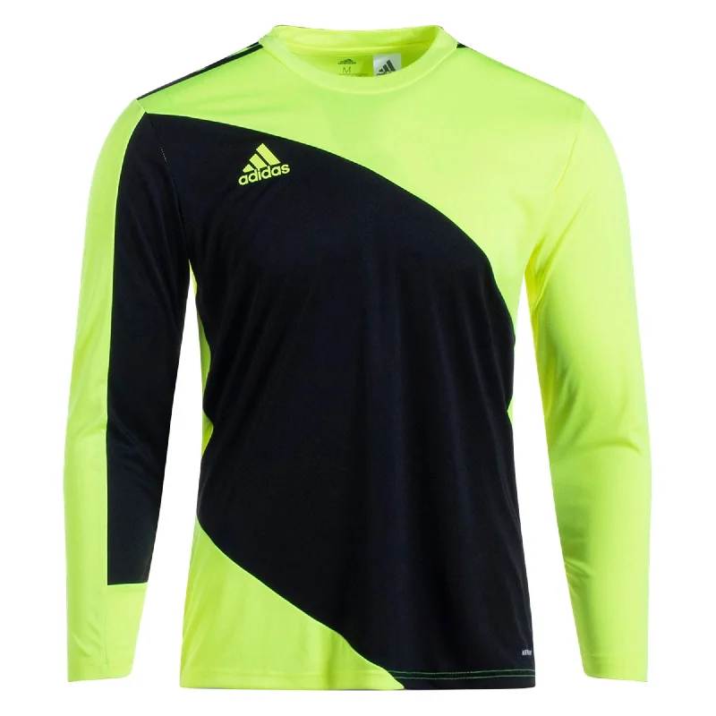 Football Jersey With Meme Culture-adidas Men's Squadra 21 Goalkeeper Long Sleeve Jersey Yellow/Black