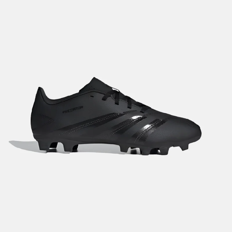 Football Jersey With Urban Look-Adidas Predator Club Flexible Ground Unisex Football Shoes -Core Black/Carbon/Core Black