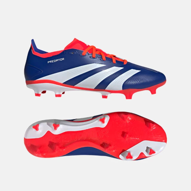 Football Jersey By Adidas-Adidas Predator League FG Adult Unisex Football Shoes -Platin Met