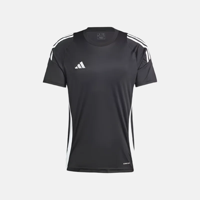 Football Jersey For Middle Schoolers-Adidas Tiro 24 Men's Football Jersey -Black/White