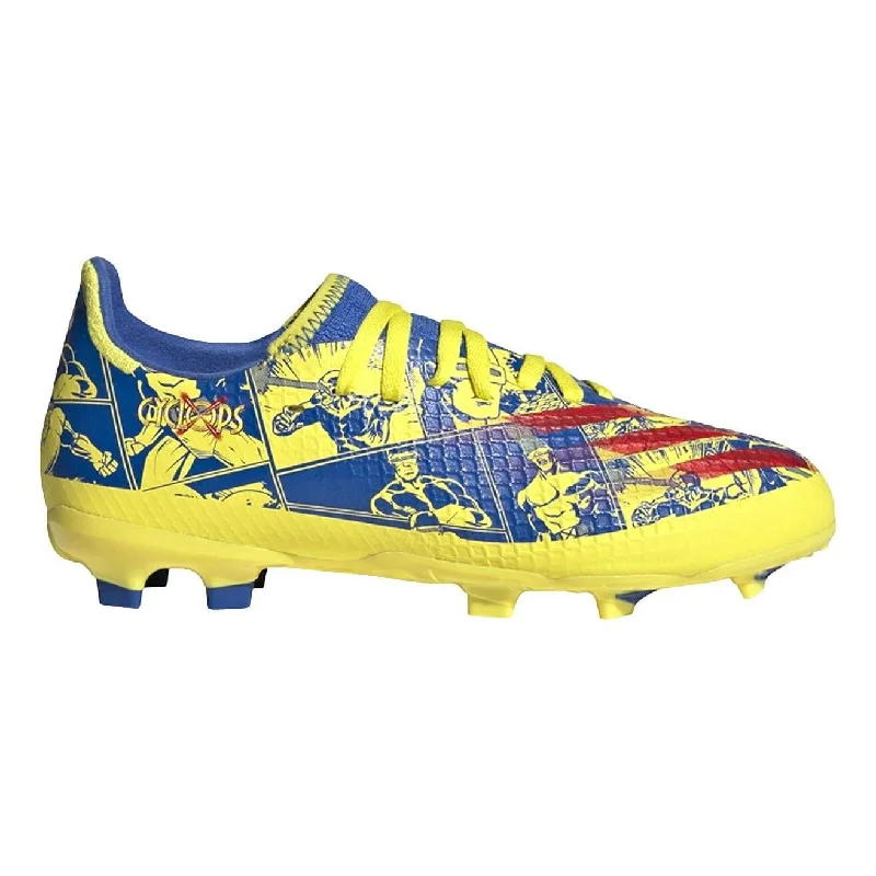 Football Jersey In Blue-Adidas X Ghosted.3 Youth Firm Ground Cleats