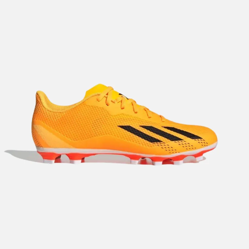 Football Jersey With Free Shipping-Adidas X Speedportal .4 Flexible Ground Football Shoes -Solar Gold/Core Black/Team Solar Orange