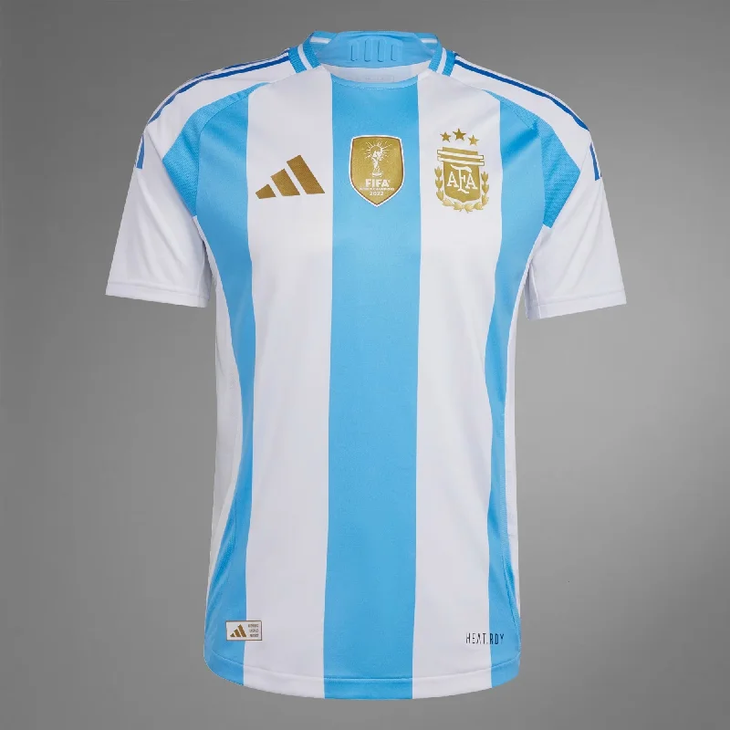 Football Jersey With Faith Designs-Argentina 2024 Authentic Home Jersey