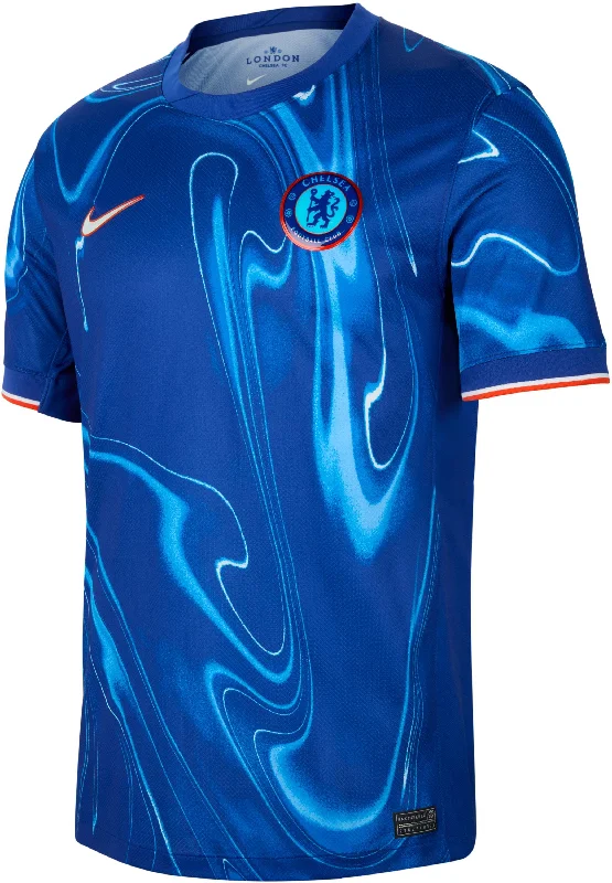 Football Jersey With Warm Linings-Chelsea FC 2024/25 Stadium Home Dri-FIT Soccer Replica Jersey