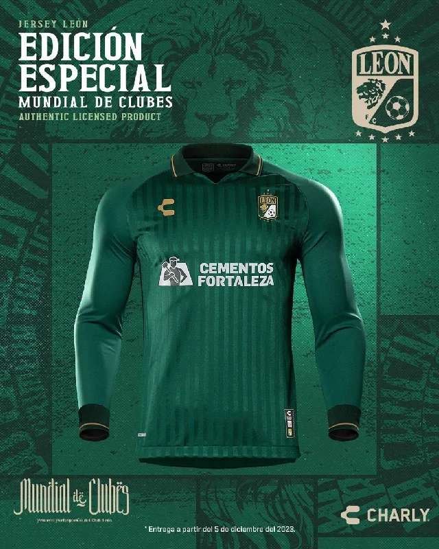 Football Jersey For Timeless Appeal-Club León 2023/24 Mens Club World Cup Special Edition Jersey