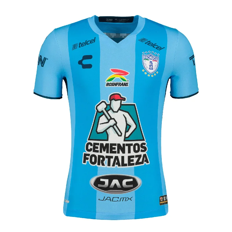 Football Jersey For Auction Wins-Charly Men's Pachuca 2022/23 Authentic Away Jersey Skyblue