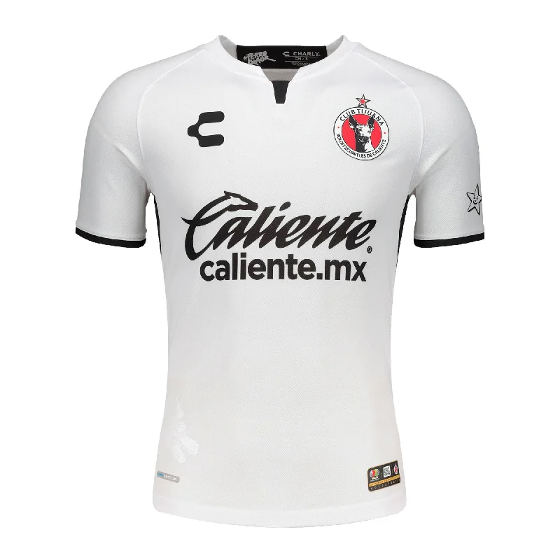 Football Jersey For Ultimate Fans-Charly Men's Xolos De Tijuana 2022/23 Authentic Away Jersey White/Black