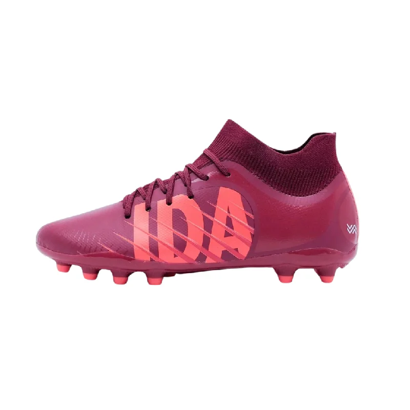 Football Jersey With Championship Patches-IDA Rise FG/AG Women's Football Boot - Burgundy