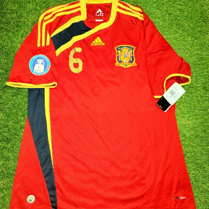 Football Jersey For Cultural Roots-Iniesta Spain 2009 CONFEDERATIONS CUP Home Jersey Espana Camiseta Shirt BNWT XL SKU# P06574