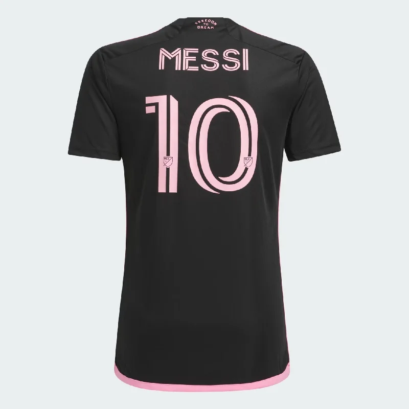 Football Jersey With Tradition Prints-Inter Miami 2023 Authentic Messi Away Jersey