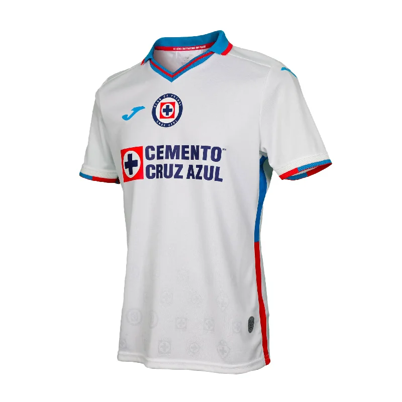 Football Jersey For Regional Fans-Joma Men's Cruz Azul 2022/23 Away Jersey Royal Blue/White