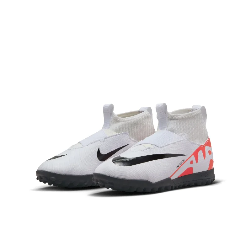 Football Jersey With Relaxed Fit-Junior Zoom Superfly 9 Academy TF [White/ Bright Crimson]