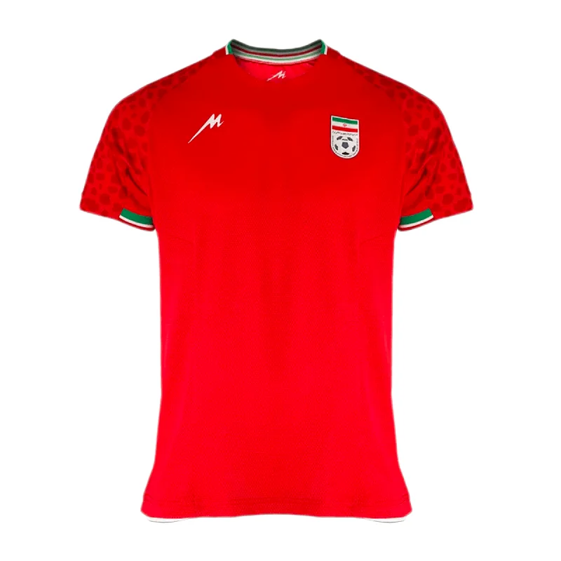 Football Jersey For Vintage Collectors-Majid Men's Iran 2022/23 Away Jersey Red