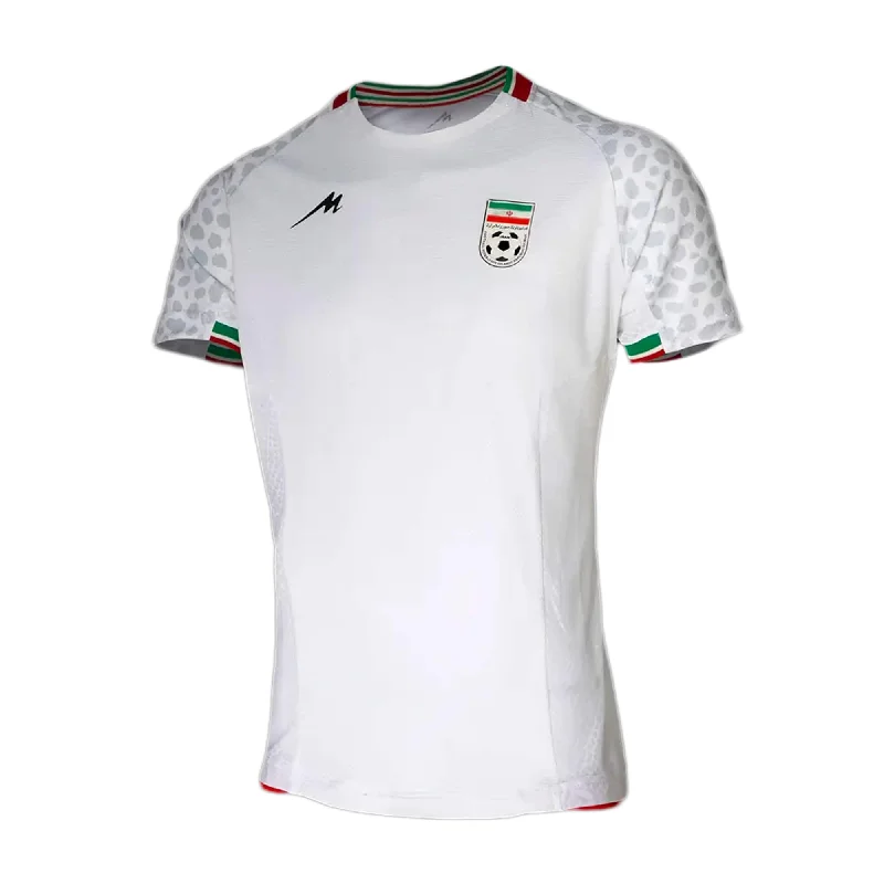 Football Jersey With Faded Look-Majid Men's Iran 2022/23 Home Jersey White