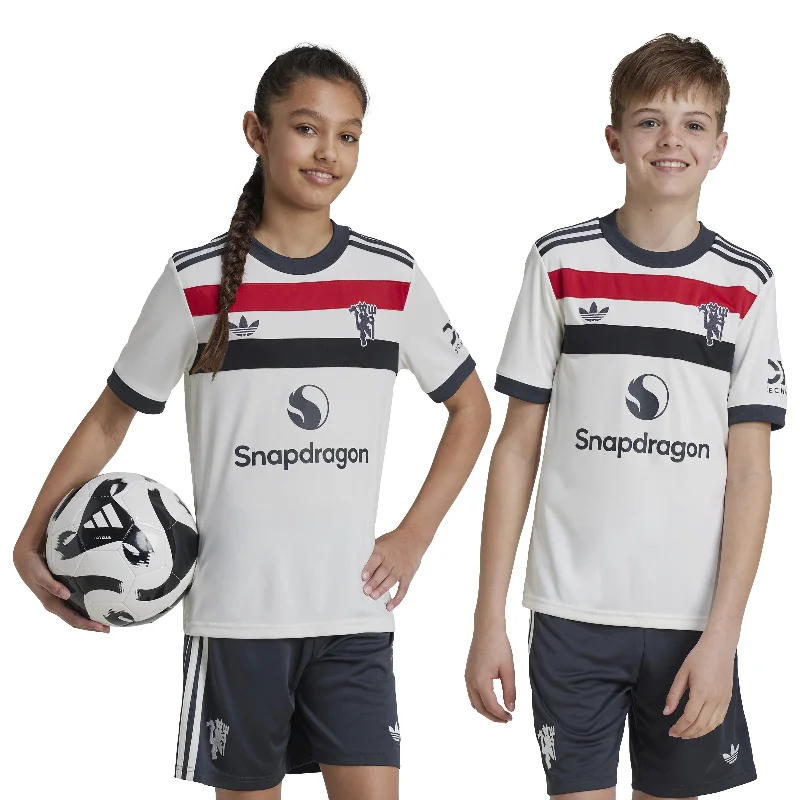 Football Jersey For Losing Seasons-Manchester United 24/25 Third Jersey Kids