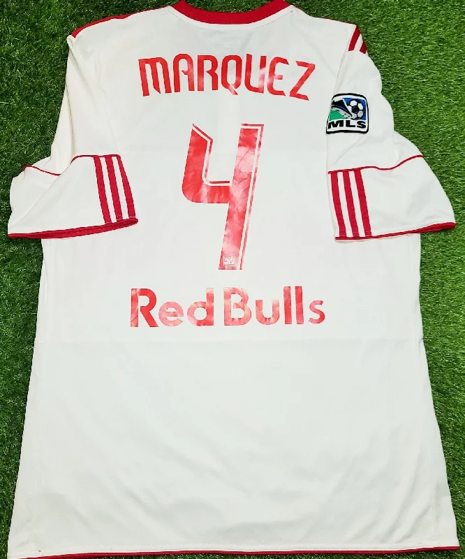 Football Jersey With Upcycled Style-Marquez New York NY Red Bulls  2010 2011 DEBUT Jersey Shirt Camiseta XL SKU# P57131