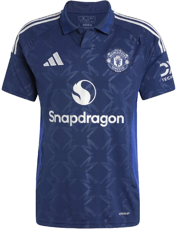 Football Jersey With Winter Drills-Men's Manchester United 2024/25 Away Soccer Jersey