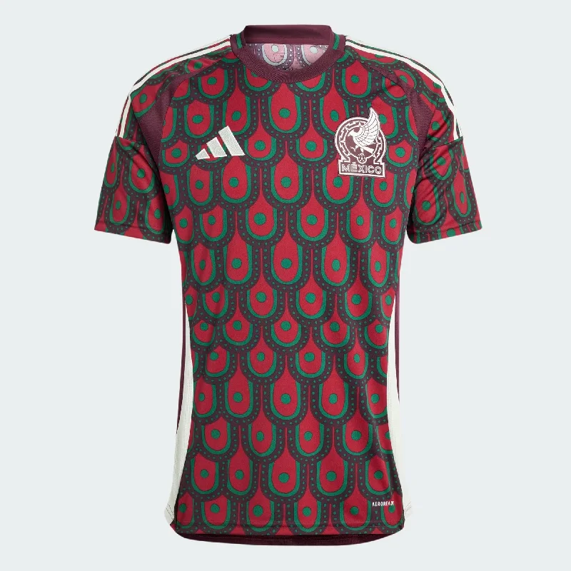 Football Jersey With Camouflage Print-Mexico 2024 Home Jersey