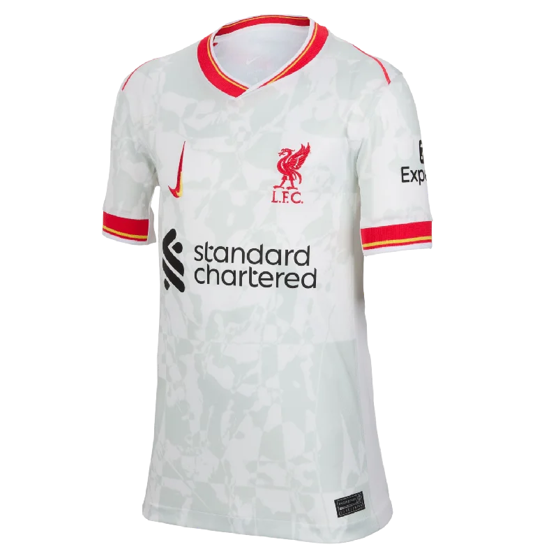 Football Jersey For Aspiring Players-Nike Liverpool 24/25 Youth Third Jersey