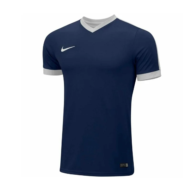 Football Jersey With Iconic Numbers-Nike Kids Striker IV Jersey Navy/White