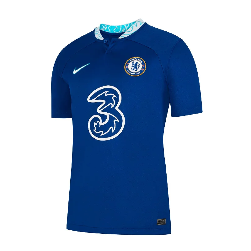 Football Jersey For Fan Edits-Nike Men's Chelsea 2022/23 Home Jersey Rush Blue/White