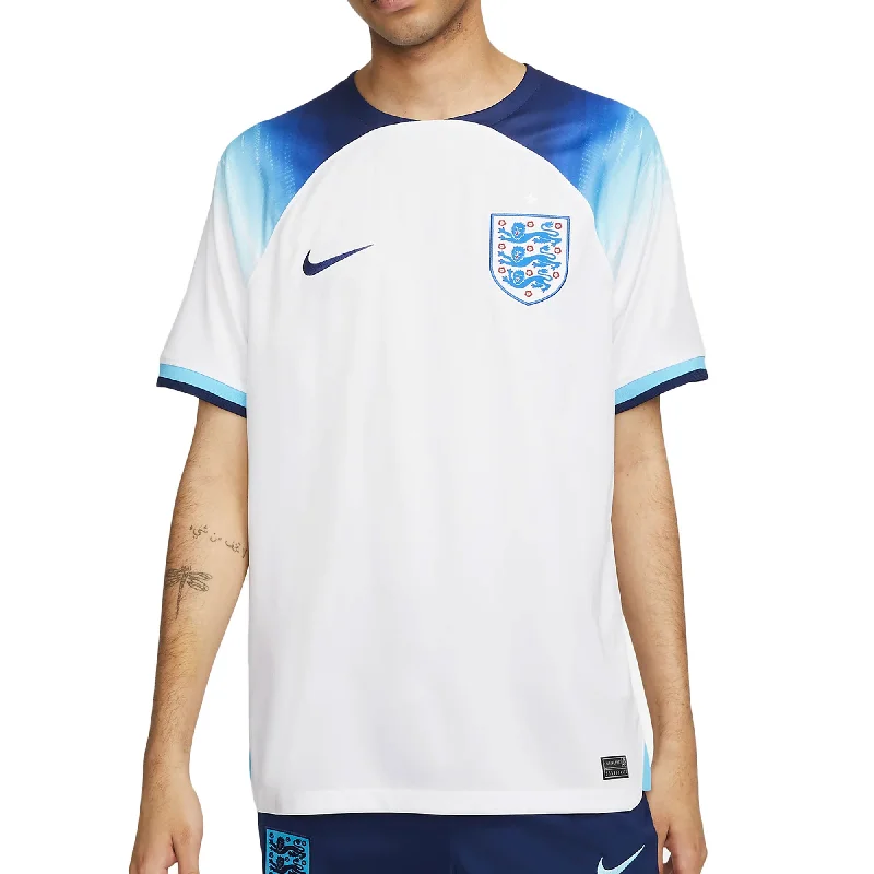 Football Jersey For Scholarship Kids-Nike Men's England 2022/23 Home Jersey White/Blue Void