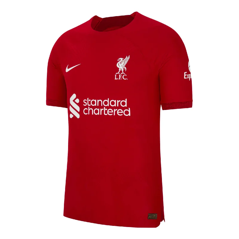 Football Jersey For Talent Showcases-Nike Men's Liverpool 2022/23 Dri-FIT ADV Home Match Jersey Red/White