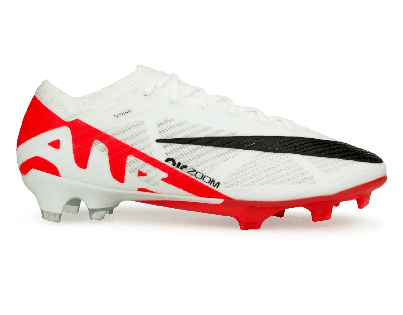 Football Jersey By Nike-Nike Men's Zoom Mercurial Vapor 15 Elite White/Red