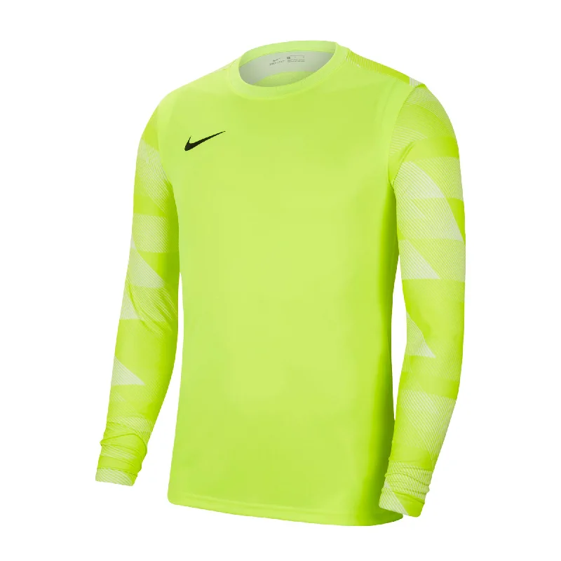 Football Jersey For Snapchat Filters-Nike Men's Park 4 Dri-FIT Long Sleeve Goalkeeper Jersey Volt/Black