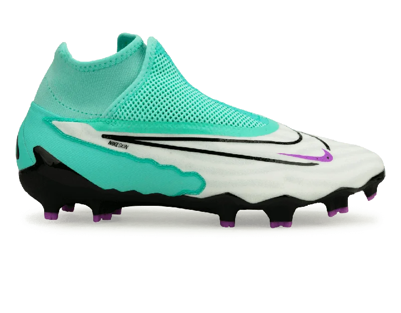 Football Jersey For New Releases-Nike Men's Phantom GX Pro DF FG Turquoise/Black/Purple