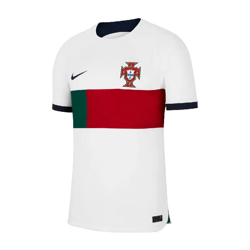 Football Jersey For BBQ Events-Nike Men's Portugal 2022/23 Away Jersey Sail/Obsidian