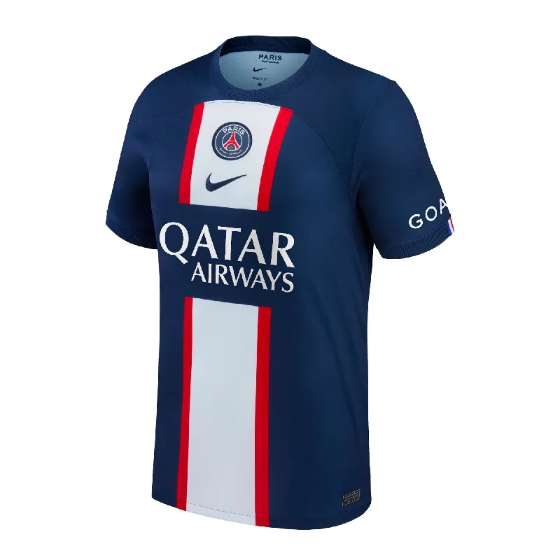 Football Jersey With Trade Value-Nike Men's PSG 2022/23 Home Jersey Midnight Navy/White