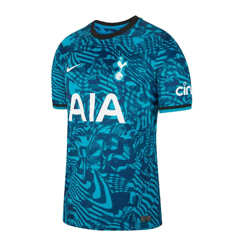 Football Jersey With Instagram Fame-Nike Men's Tottenham Hotspur 2022/23 Third Jersey Turquoise/White