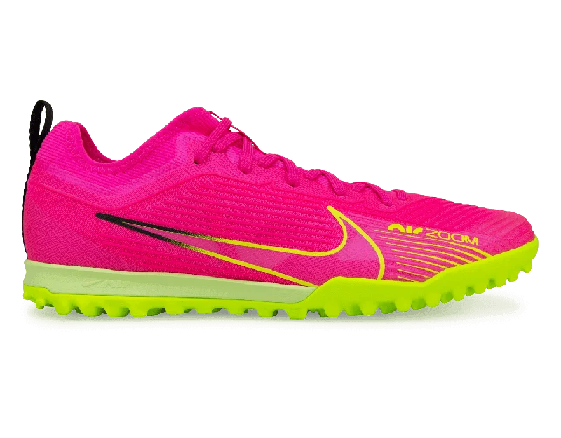 Football Jersey For Cyber Monday-Nike Men's Zoom Mercurial Vapor 15 Pro TF Pink/Volt