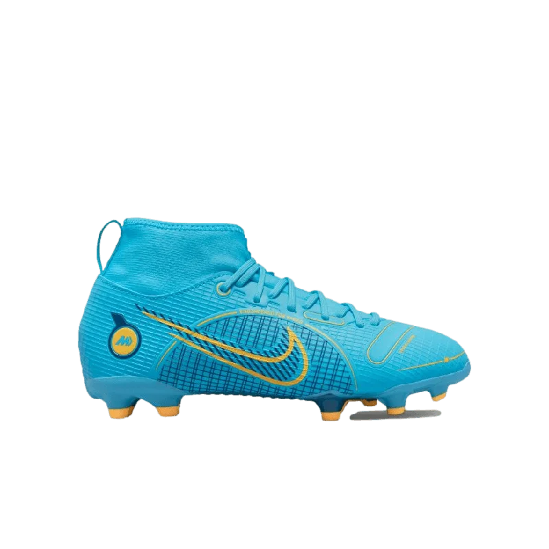 Football Jersey With Glow Accents-Nike Mercurial Superfly 8 Academy Youth MG Firm Ground Cleats