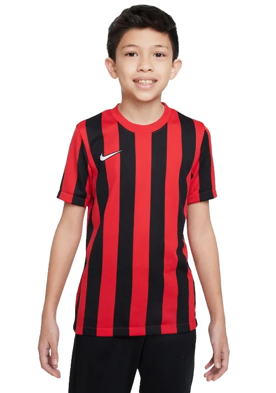 Football Jersey For True Believers-Nike Youth Striped Division IV Jersey <BR> CW3819 658